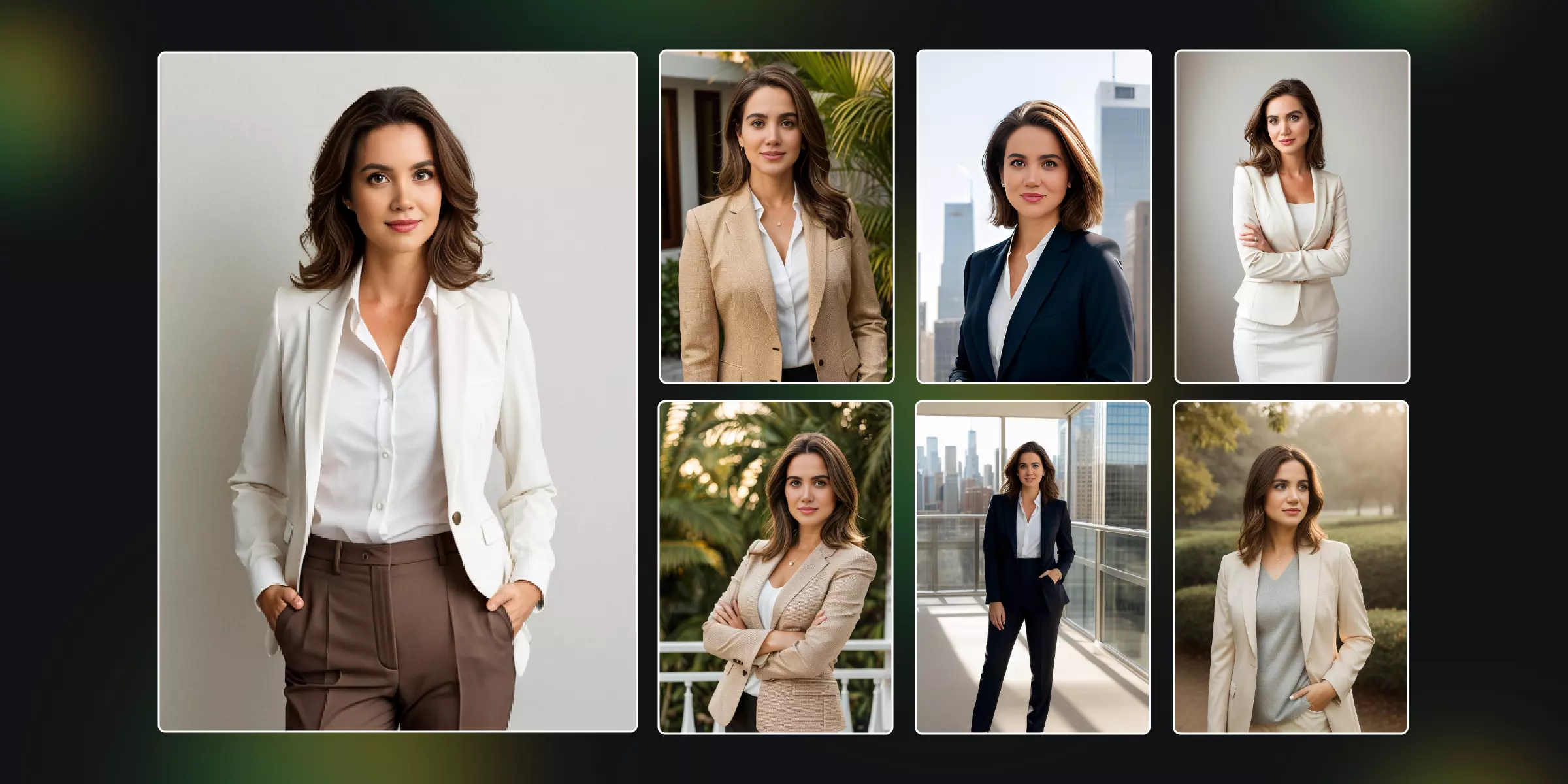 Professional portrait photography setup with lighting equipment representing AI headshot technology for real estate agents