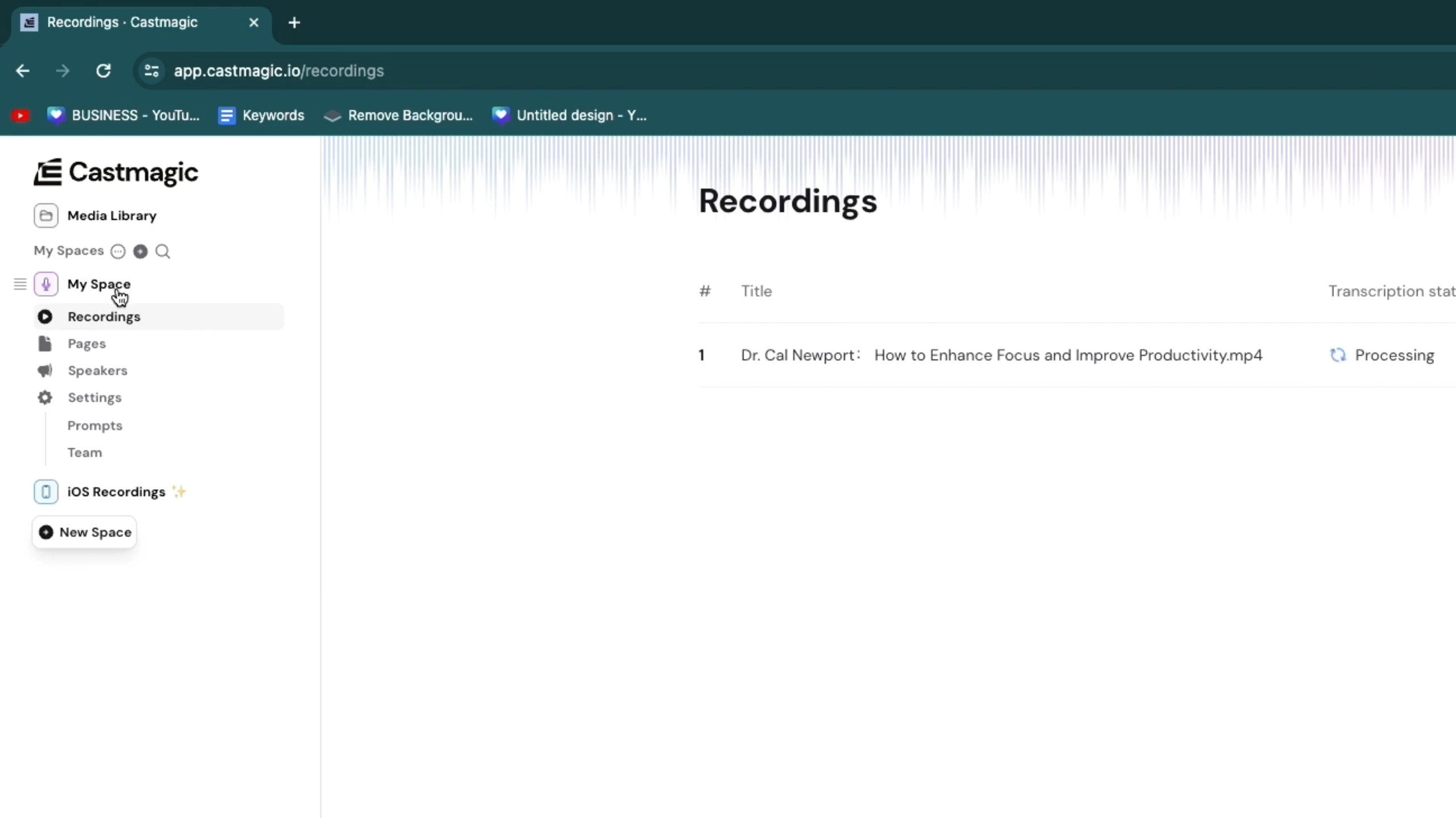 Real estate agent using Castmagic to repurpose content