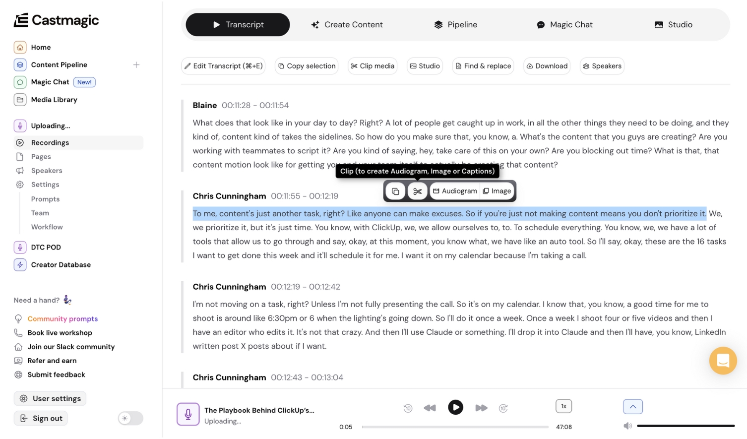 Listing walkthrough narration repurposed across platforms
