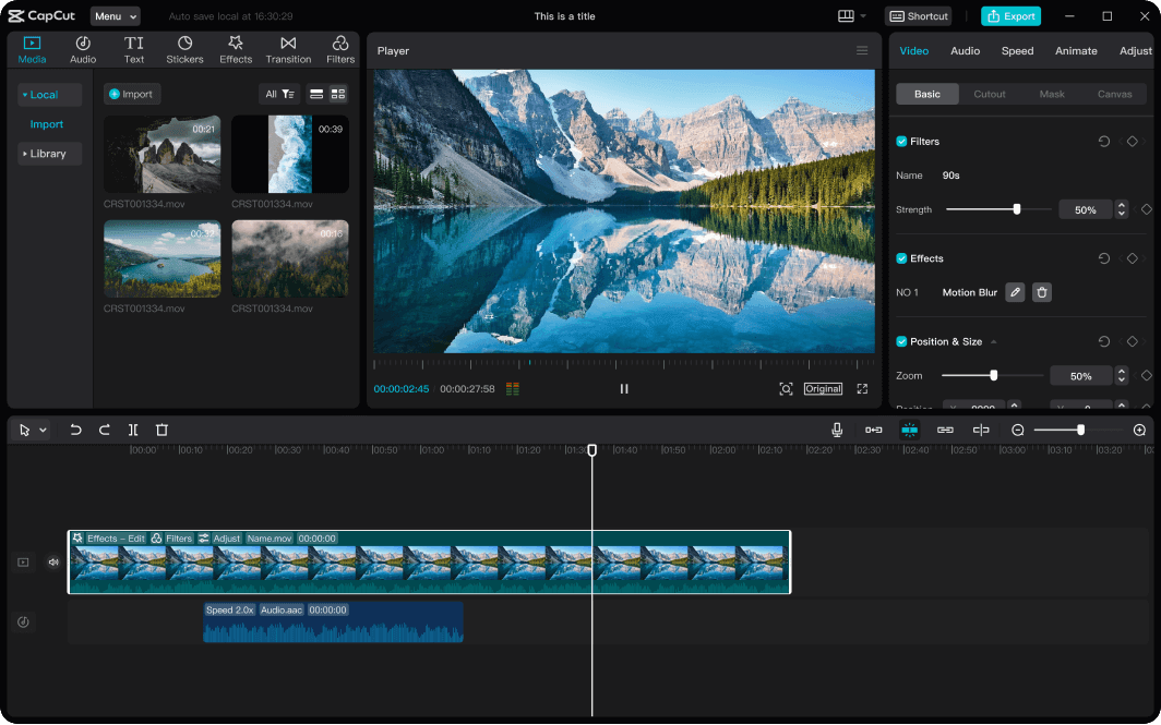 CapCut free video editor comparison