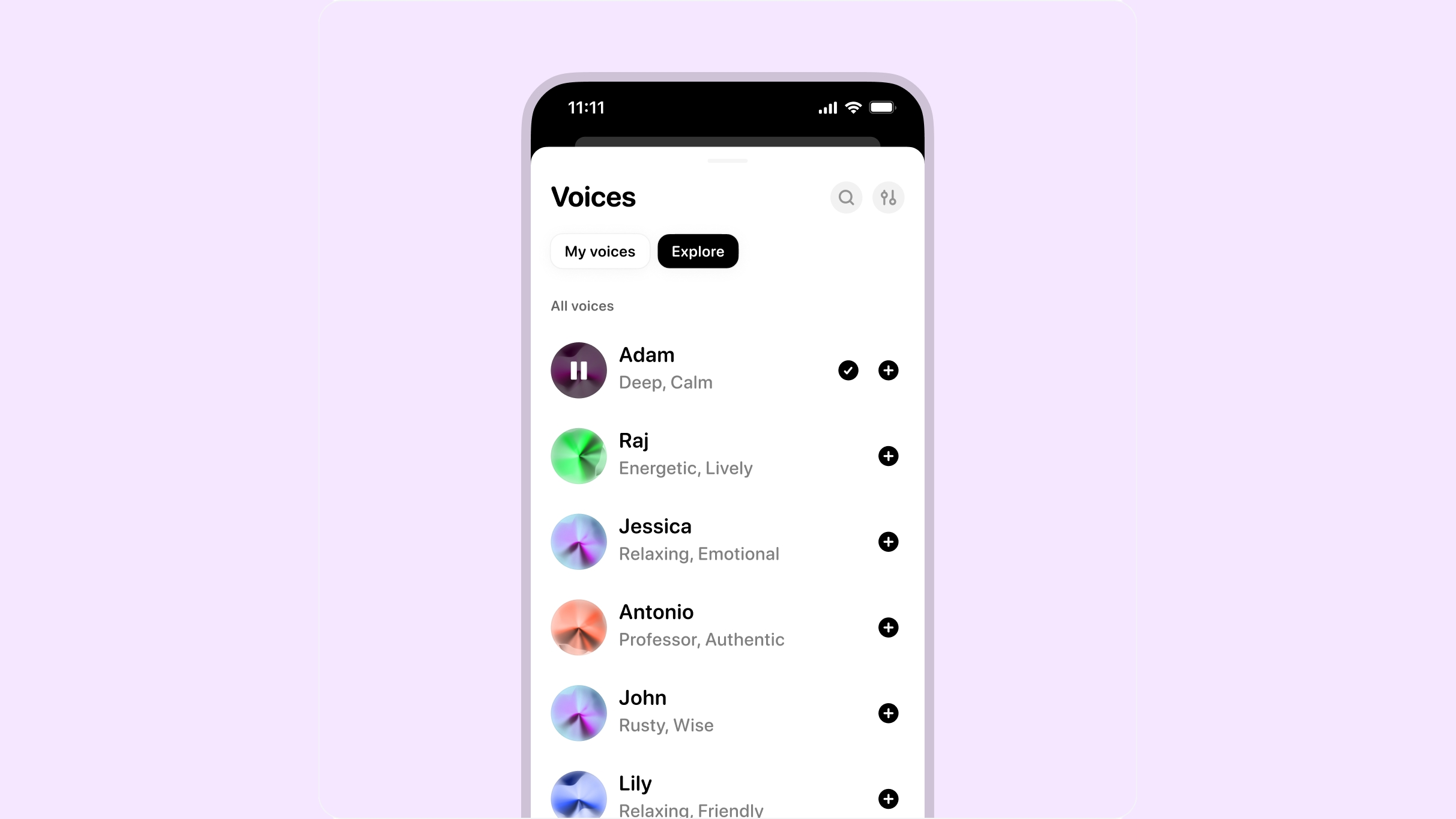 ElevenLabs voice app generating property listing voiceover