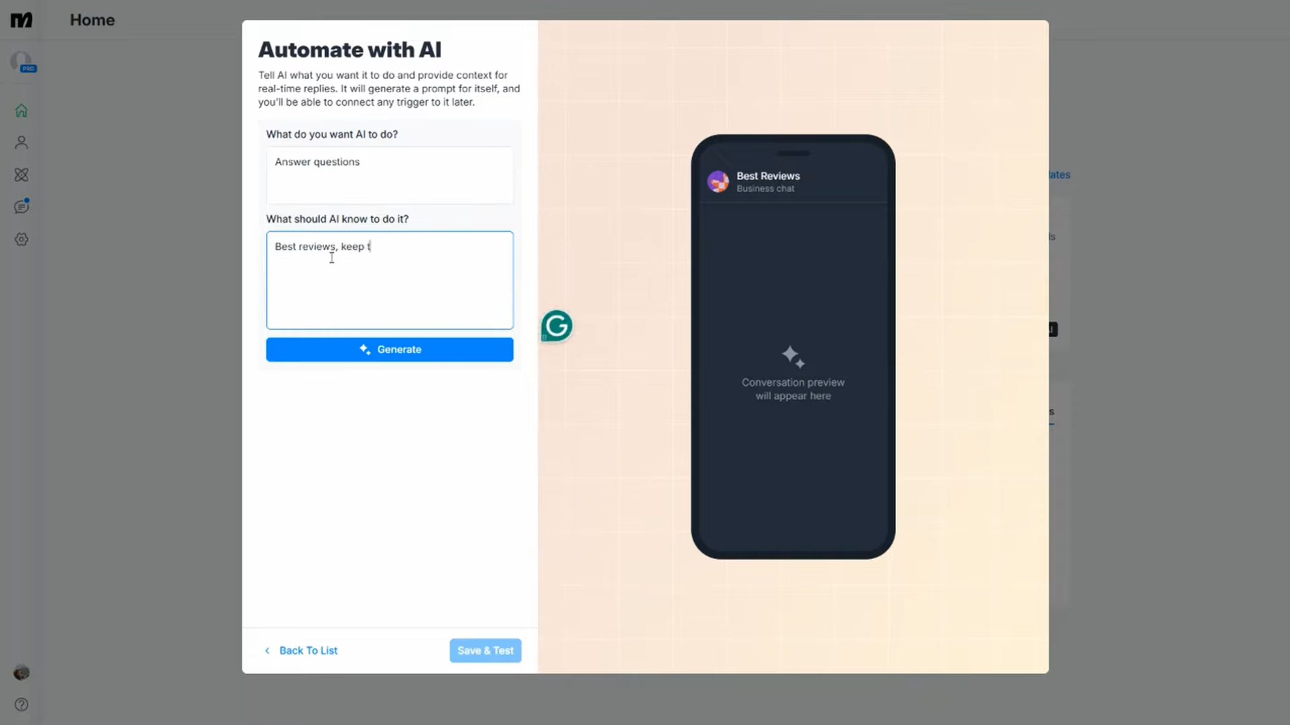 Step-by-step ManyChat setup guide for real estate agents