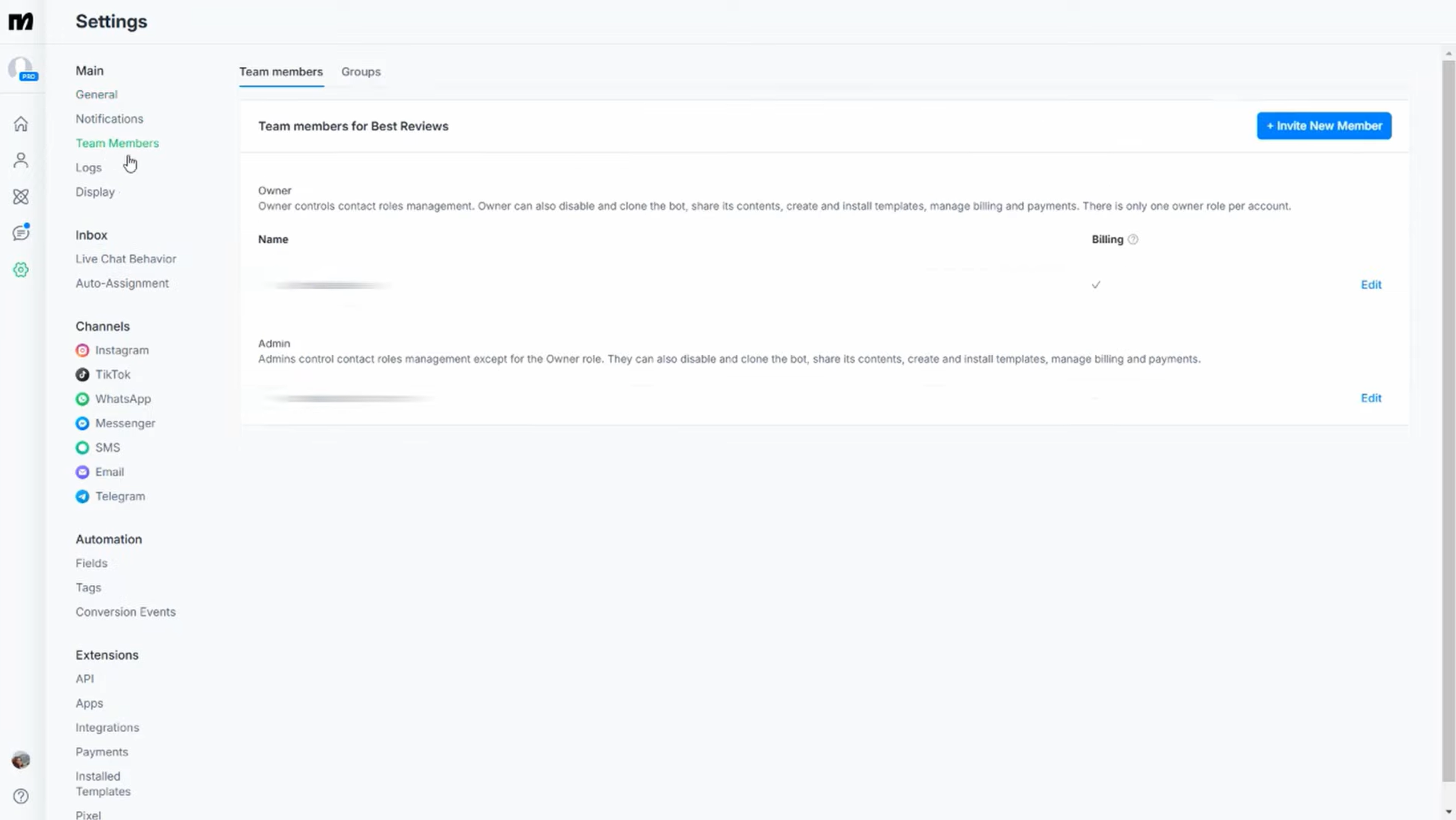 ManyChat automation platform for real estate lead generation