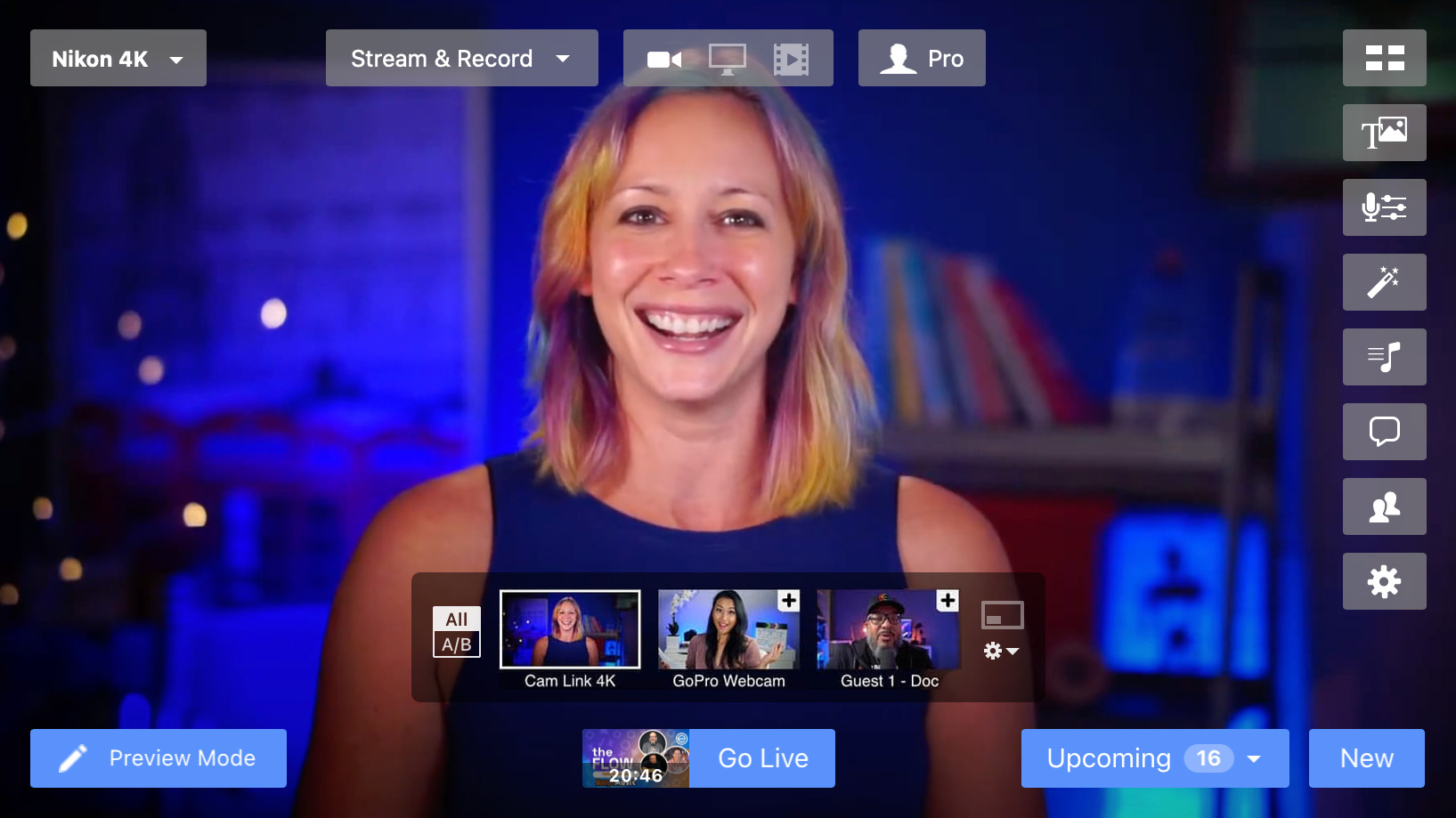 Ecamm Live Mac streaming platform comparison